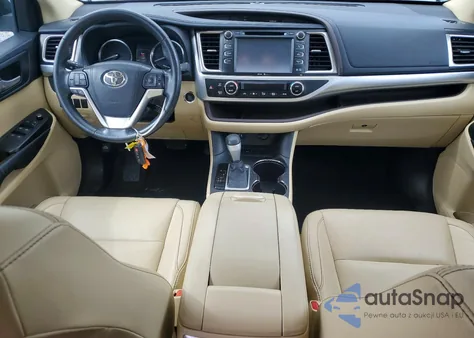 2015 Toyota Highlander Xle из США, поврежденный, VIN 5TDKKRFH6FS079250